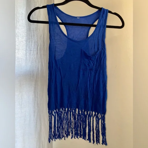 F21 Blue Tank - Picture 1 of 3